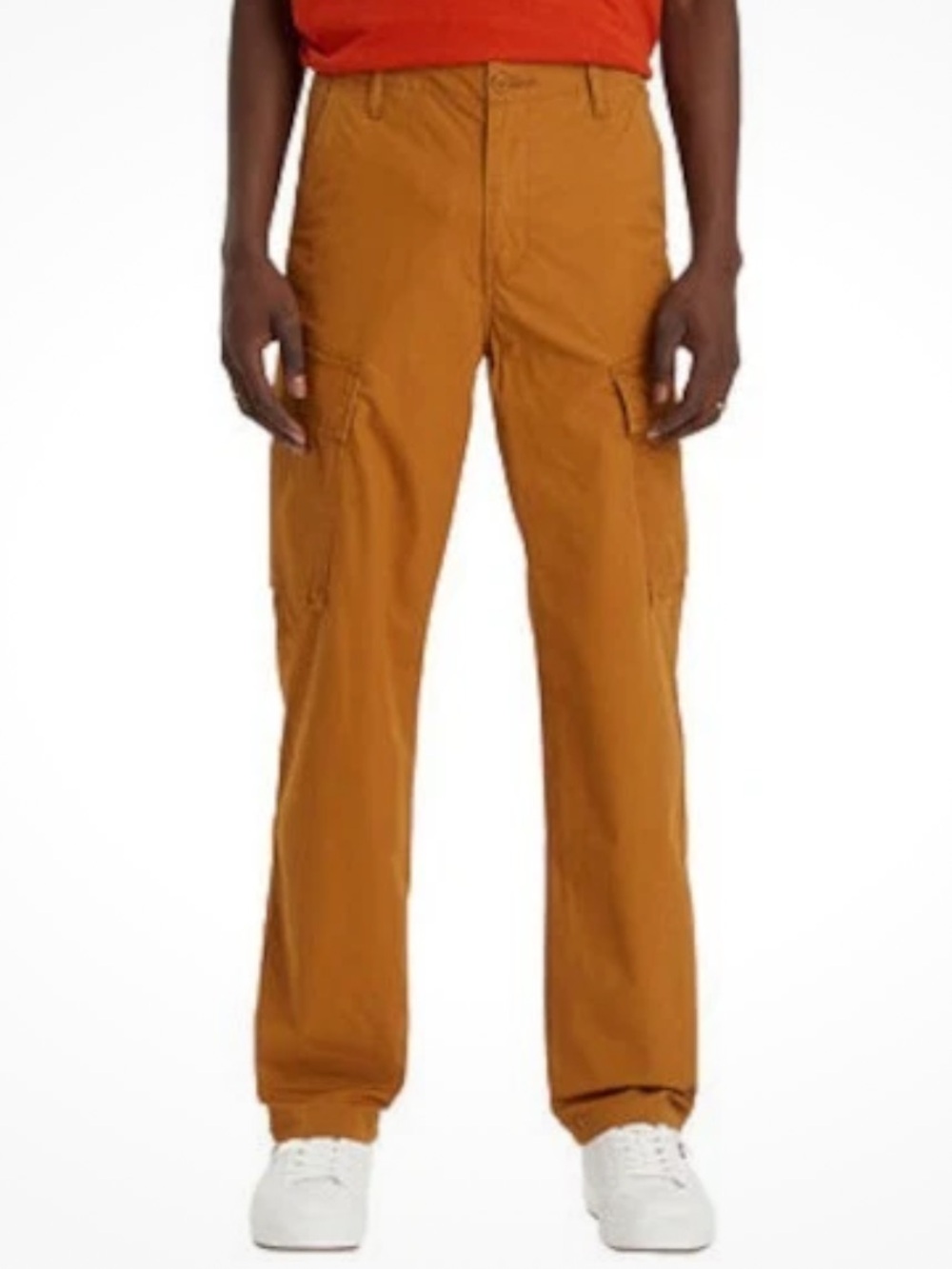 Levi’s Men Size 29x30 Brown Stretch Casual Chino XX Cargo Taper Pants NWT - Picture 1 of 13